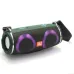 Портативная колонка TG642 с RGB подсветкой и ремешком, громкая блютуз колонка. Цвет: зеленый - фото 19