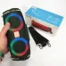 Портативная колонка TG642 с RGB подсветкой и ремешком, громкая блютуз колонка. Цвет: зеленый - фото 2