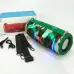 Портативная колонка TG642 с RGB подсветкой и ремешком, колонка для вечеринки. Цвет: камуфляж