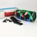 Портативная колонка TG642 с RGB подсветкой и ремешком, колонка для вечеринки. Цвет: камуфляж