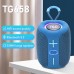 Портативна Bluetooth колонка TG658 8W з RGB підсвічуванням, акумуляторна переносна колонка. Колір: синій - фото 3
