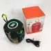Портативная Bluetooth колонка TG658 8W с RGB подсветкой, Громкая блютуз колонка. Цвет: камуфляж