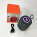 Портативна Bluetooth колонка TG658 8W з RGB підсвічуванням, Музичні колонки для вулиці. Колір: сірий - фото 5