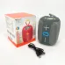 Портативная Bluetooth колонка TG658 8W с RGB подсветкой, Музыкальные колонки для улицы. Цвет: серый