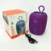 Портативная Bluetooth колонка TG658 8W с RGB подсветкой беспроводная портативная мощная. Цвет: фиолетовый