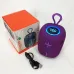 Портативная Bluetooth колонка TG658 8W с RGB подсветкой беспроводная портативная мощная. Цвет: фиолетовый