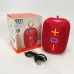 Портативная Bluetooth колонка TG658 8W с RGB подсветкой, колонка для вечеринки. Цвет: красный - фото 10