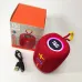 Портативная Bluetooth колонка TG658 8W с RGB подсветкой, колонка для вечеринки. Цвет: красный - фото 9