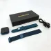 Smart Watch T80S, два браслета, температура тела, давление, оксиметр. Цвет: синий