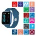 Smart Watch T80S, два браслета, температура тела, давление, оксиметр. Цвет: синий (арт. 11522) - фото 8
