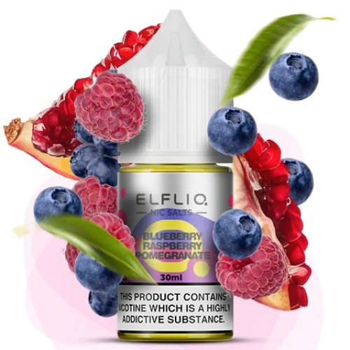 Рідина ELFLIQ 30мл 5%. Чорниця Малина Гранат (Blueberry Raspberry Pomegranate)