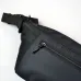 Качественная большая сумка – бананка на 8 карманов, мужская женская поясная сумка, черная из ткани