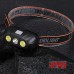 Ліхтар налобний акумуляторний KX-215-LED-2COB, світлодіодний налобний ліхтар для нічних прогулянок - фото 3
