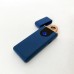Электрозажигалка USB ZGP ABS, сенсорная зажигалка электрическая спиральная. Цвет: синий - фото 10