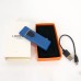 Электрозажигалка USB ZGP ABS, сенсорная зажигалка электрическая спиральная. Цвет: синий - фото 7