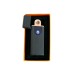 Електрозапальничка USB ZGP ABS, сенсорна електрична запальничка спіральна. Колір чорний - фото 3