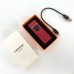Электрозажигалка USB ZGP ABS, сенсорная зажигалка электрическая спиральная. Цвет: красный - фото 2