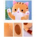 Гигантская мягкая плюшевая игрушка Длинный Кот Батон котейка-подушка 110 см. Цвет: коричневый - фото 2