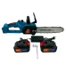 Аккумуляторная цепная пила Chain Saw 12'' (30см) DOMOTEC Цепная Пила на аккумуляторах для дома - фото 3
