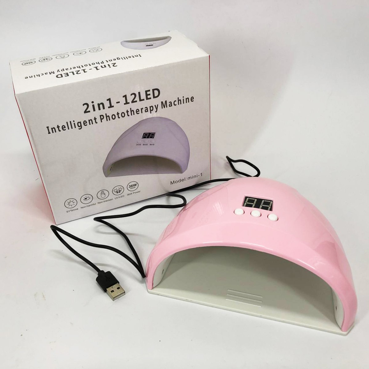 Сушилка для ногтей 36w FD 258 Beauty Nail, Лампа для сушки гель-лака дома, Универсальная лампа для сушки гель лака (арт. 12887)