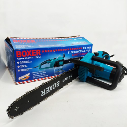 Пила ланцюгова мережева 2200Вт 40см Boxer BX-3306 електропилка