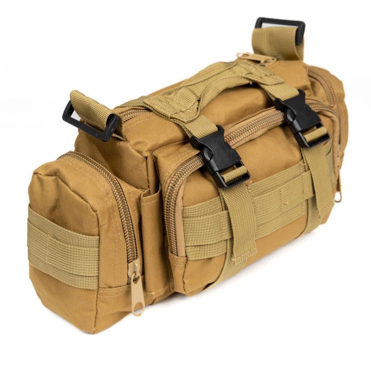 Сумка - подсумок тактическая поясная Tactical военная, сумка нагрудная с ремнем на плечо 5 литров кордура (арт. 11830)