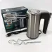 Миксер ручной электрический Rainberg RB-1012 600W Нержавейка, ручной миксер для кухни, мощный миксер