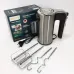 Миксер ручной электрический Rainberg RB-1012 600W Нержавейка, ручной миксер для кухни, мощный миксер