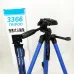 Профессиональный штатив 3366, трипод с чехлом, Штатив для телефона горизонтальной съемки Цвет: синий - фото 12
