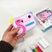 Дитячий фотоапарат миттєвого друку YT008 PINK FLAMINGO з підтримкою microSD - фото 2