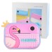 Дитячий фотоапарат миттєвого друку YT008 PINK FLAMINGO з підтримкою microSD - фото 4