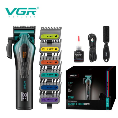 Аккумуляторная машинка для стрижки VGR V-271