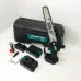 Аккумуляторная цепная мини пила 20 см в кейсе Krafftec (36V 4 Ач) + 2 аккумулятор и индикатором заряда