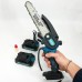 Аккумуляторная цепная мини пила 20 см в кейсе Krafftec (36V 4 Ач) + 2 аккумулятор и индикатором заряда (арт. 12880) - фото 5