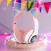 Беспроводные LED наушники с кошачьими ушками CAT STN-28. Цвет: розовый (арт. 11498) - фото 108