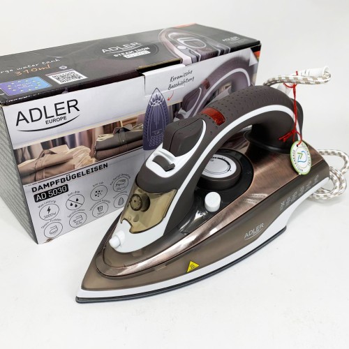 Парова праска ADLER AD 5030 3000Вт з керамічною підошвою