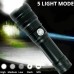 Ручной аккумуляторный светодиодный фонарь Police X-Balog BL-1827-P90 переносной с USB зарядкой оптическим зумом и металлическим корпусом + ремешок на руку (арт. 11169) - фото 13