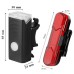 Велоліхтар BSK-HY027-XPG, STOP-5SMD(red), Мигалка з акумулятором на велосипед, Блимаючий велоліхтар - фото 3