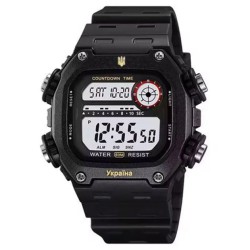 Часы наручные мужские SKMEI 6212/2126BKWT, Часы военные мужские, Часы для военнослужащих