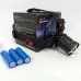 Фонарь налобный X-Balong XQ-219-HP50 аккумуляторный LED zoom с функцией Power Bank 3 режима работы