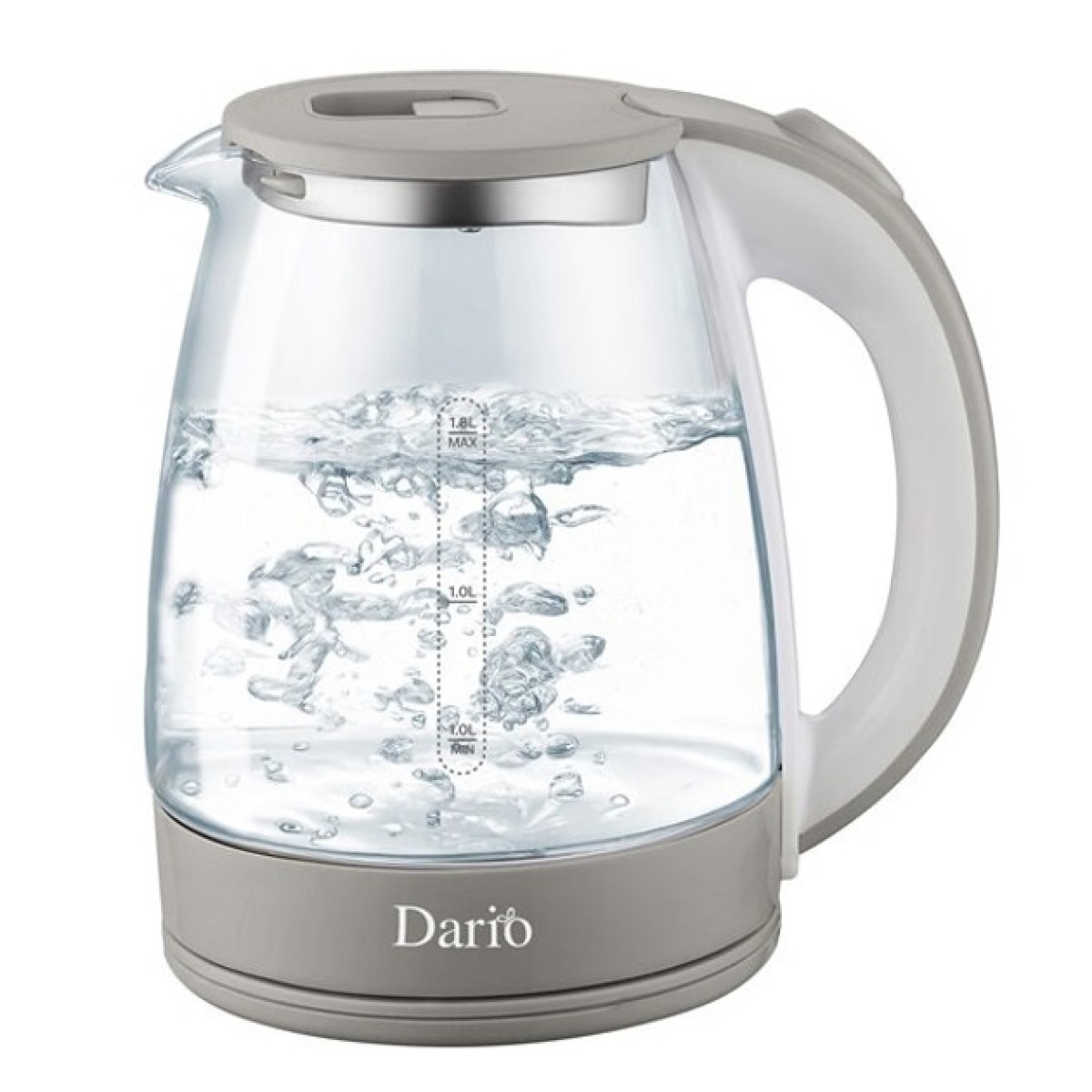Электрочайник Dario DR1802 Gray 1.8л (арт. 14168)