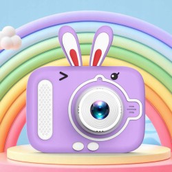 Детский цифровой фотоаппарат X900 Rabbit. Цвет: фиолетовый