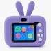 Дитячий цифровий фотоапарат X900 Rabbit Колір: фіолетовий - фото 3
