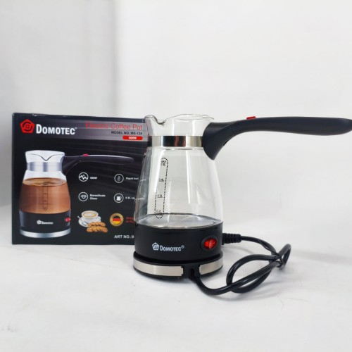 Кавоварка електрична турка 0.5л 600Вт нержавіюча сталь Domotec R-128