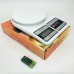 Ваги кухонні електронні Domotec SF-400 з LCD дисплеєм Білі до 10 кг - фото 4