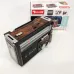 Радиоприёмник портативное радио Golon RX-381 аккумуляторный ретро колонка usb sd mp3 fm. Цвет: коричневый - фото 8