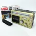 Радиоприёмник портативное радио Golon RX-381 аккумуляторный ретро колонка usb sd mp3 fm. Цвет: желтый - фото 2
