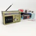 Радиоприёмник портативное радио Golon RX-381 аккумуляторный ретро колонка usb sd mp3 fm. Цвет: желтый - фото 5