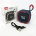 Портативная Bluetooth-колонка TG659 с ремешком, Блютуз колонка с подсветкой. Цвет: синий