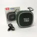 Портативная Bluetooth-колонка TG659 с ремешком, Беспроводная колонка портативная мощная. Цвет: зеленый